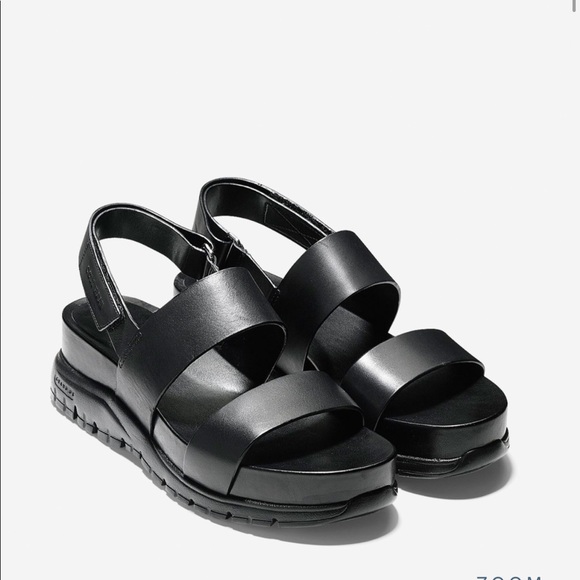 Cole haan black sandals Clearance